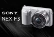 Review Sony Nex F3 Harga Spesifikasi
